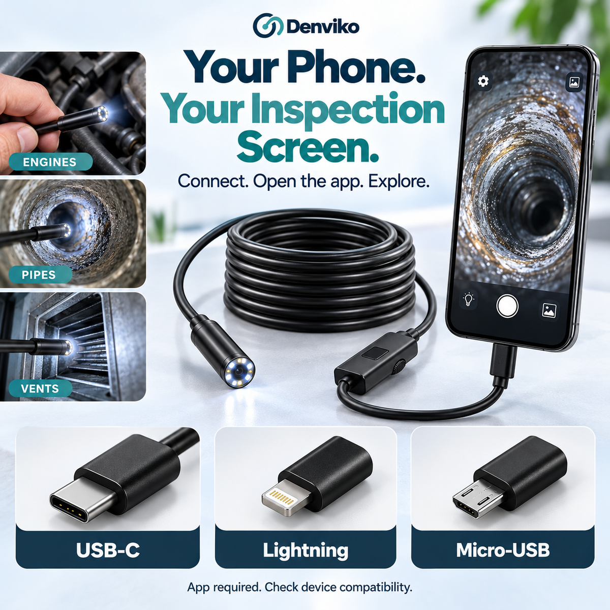 Denviko – ClearView Inspection Camera