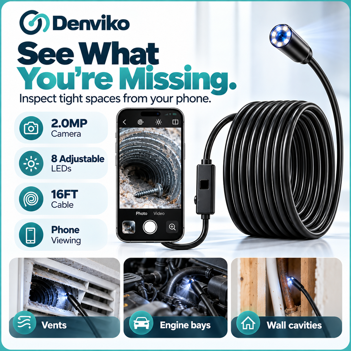Denviko – ClearView Inspection Camera